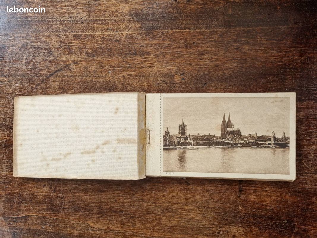 Der Rhein, livret de cartes postales anciennes (image 6)