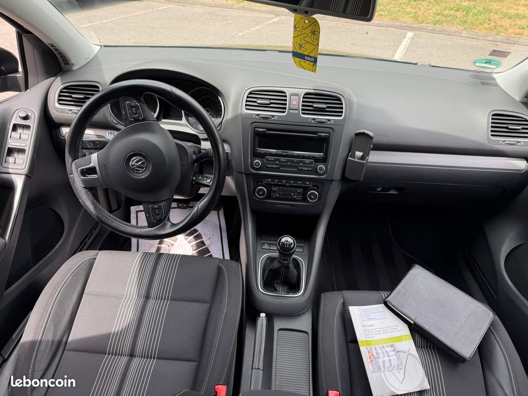 Volkswagen golf 6 1.6 tdi 105ch match clim (image 5)