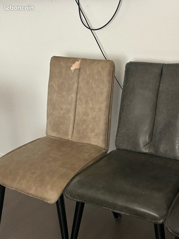 Table extensible avec 6 chaises (image 4)