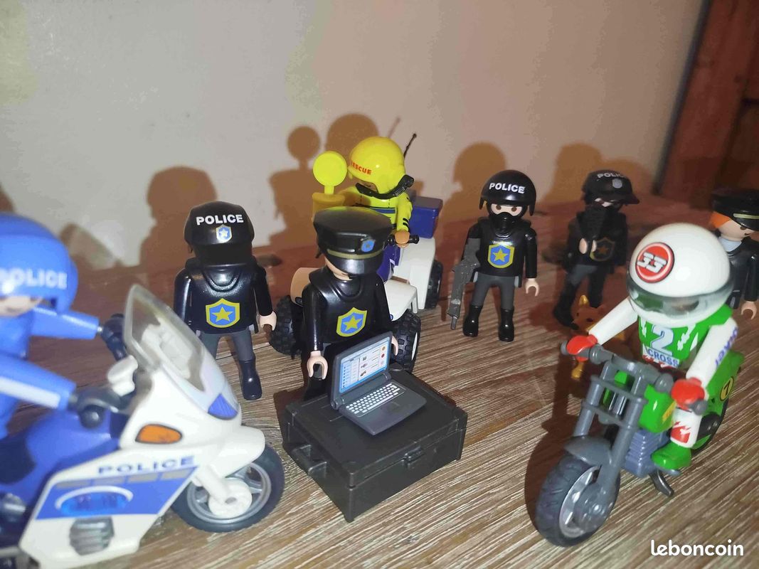 Playmobil quad et motos police (image 3)