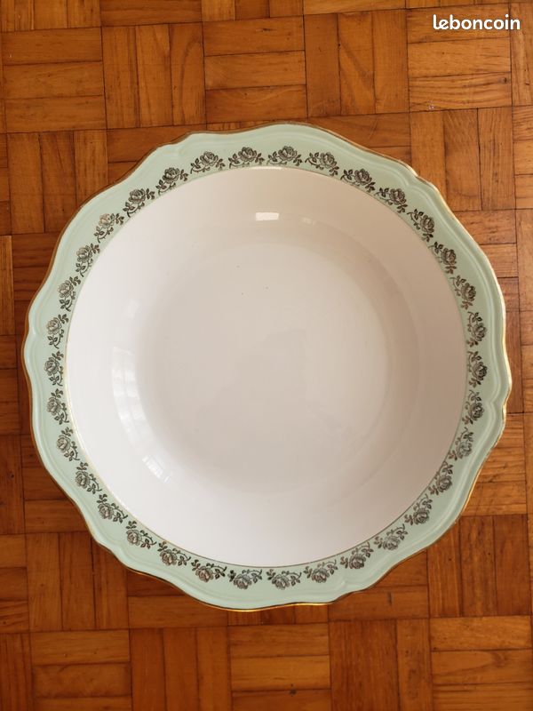 Plat Rond Creux AMANDINOISE Vintage (image 1)