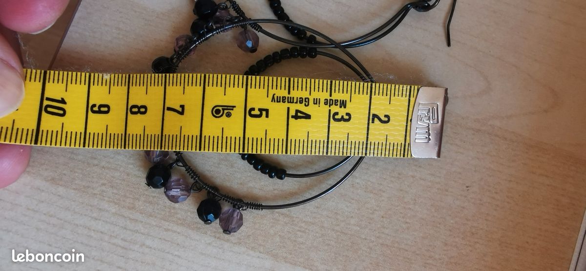 Boucles d'oreilles fantaisie (image 3)