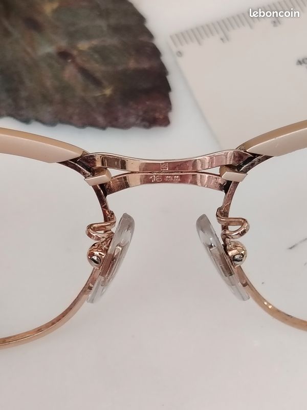 Etienne Aigner EA60 Cuivre Ovale Lunettes Monture Lunettes Neuf