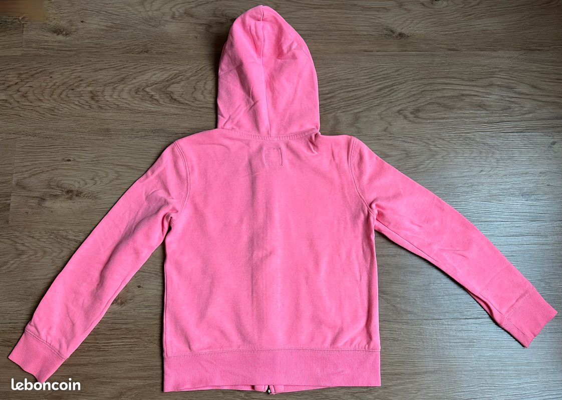 Gap Paris Sweat A Capuche Gap Sweatshirt Zippé à Capuche GAP Rose