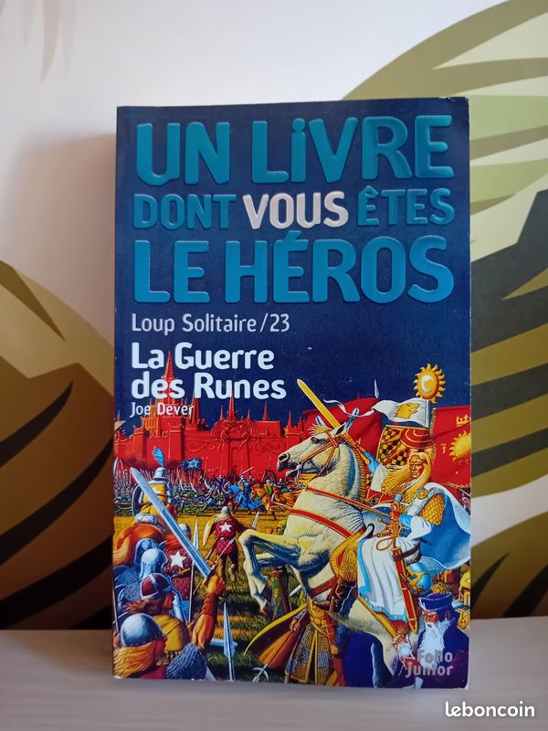 LDVELH Loup Solitaire n°23 La Guerre des Runes V2 (image 1)