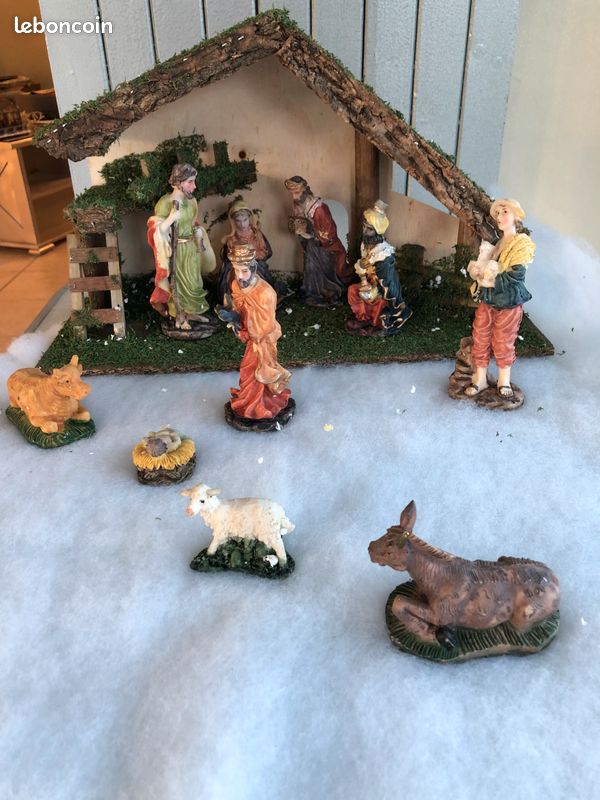 Bourg Crèche Fontanini 12 Cm – Figurine De Crèche Neuve, Générique