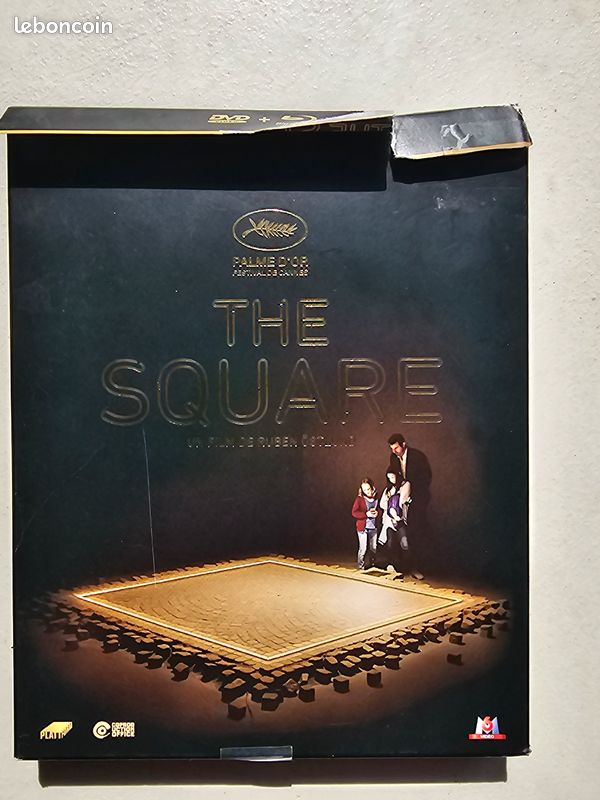 THE SQUARE de Rubien Östlund Bluray + DVD (image 1)