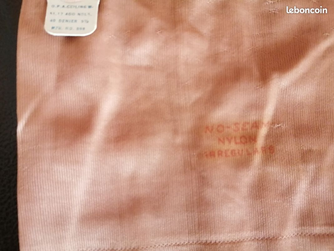 Bas nylons Vintage T9.1/2 (image 2)