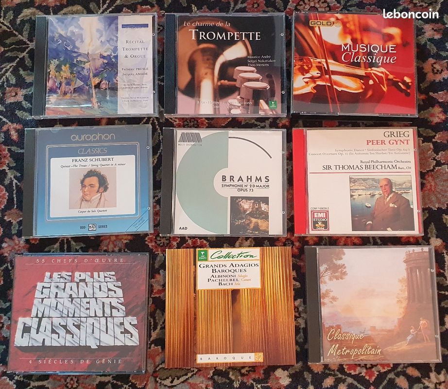 À vendre lot de 15 CD divers musique classique (lot 40) (image 1)