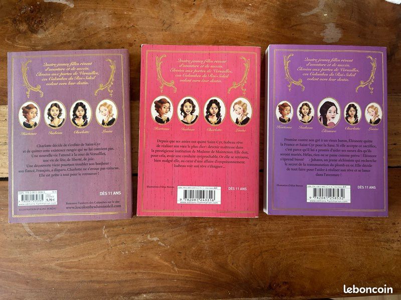 Lot livre les colombes du roi soleil (image 2)