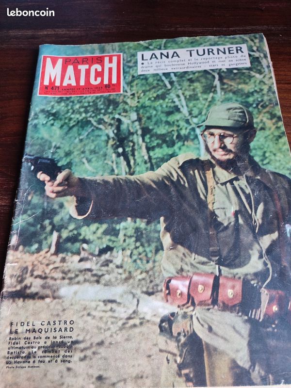 Magazine paris match 1958 - Fidel castro (image 1)