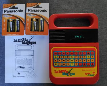 Texas Instruments Speak & Spell French Version La