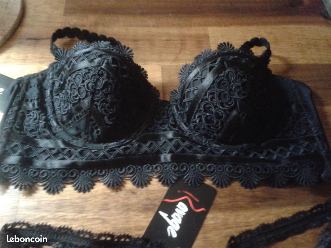 1738-sg Noir - Soutien-gorge | Angelina Lingerie | Univers de la lingerie