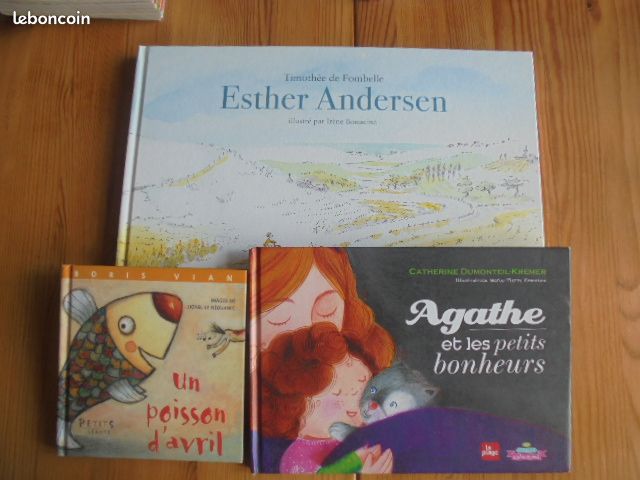 3 beaux livres enfants: Esther Andersen... (image 1)