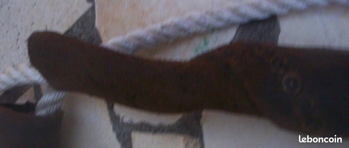 3,4m d'ancien tuyau en cuir de pompier d= 5cm (image 3)