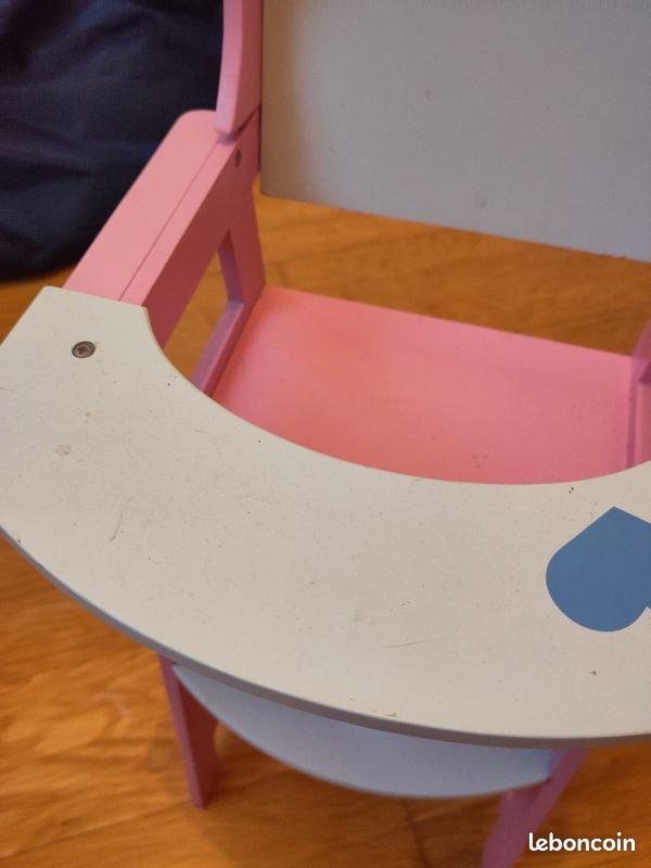 Jouet Chaise haute en bois (image 3)