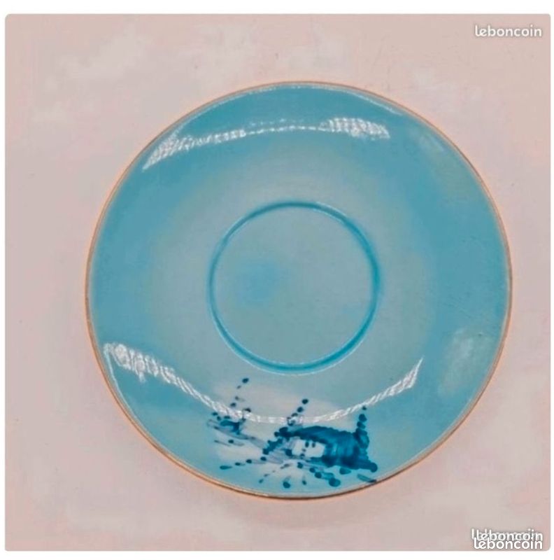 Assiette Céramique Bleu Portugal Alcobaça (image 1)