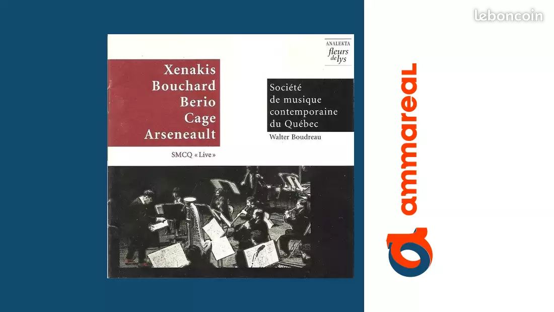 SMCQ «Live» - Walter Boudreau et Ensemble De La Société De musique Contemporaine Du Québec (image 1)