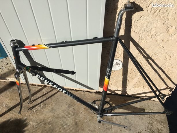 Plateau Ancien Peugeot 40 Dents - 5 Boulons 122 Mm BCD - Alu Argent - Occasion Vélo Route/piste