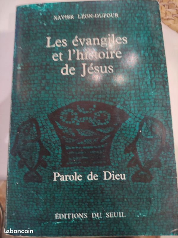 164-LES ÉVANGILES ET L'HISTOIRE DE JÉSUS.PAROLE DE DIEU.Edition du Seuil.1963 (image 1)