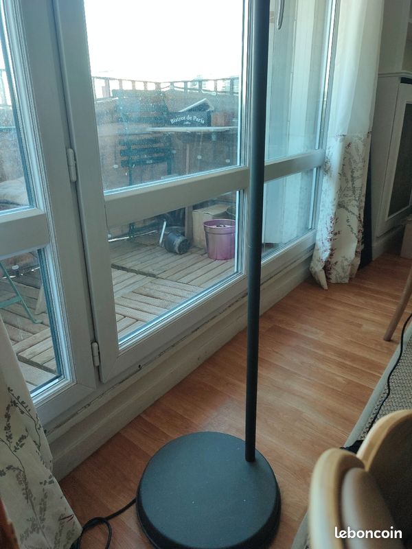 Lampadaire gris 1m80 (image 2)
