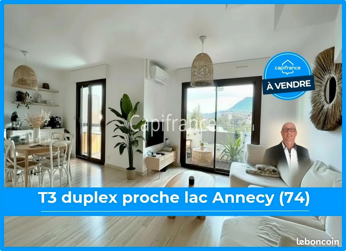 Appartement 3 pièces 62 m² · à Annecy · 62 m² · 420 000 €