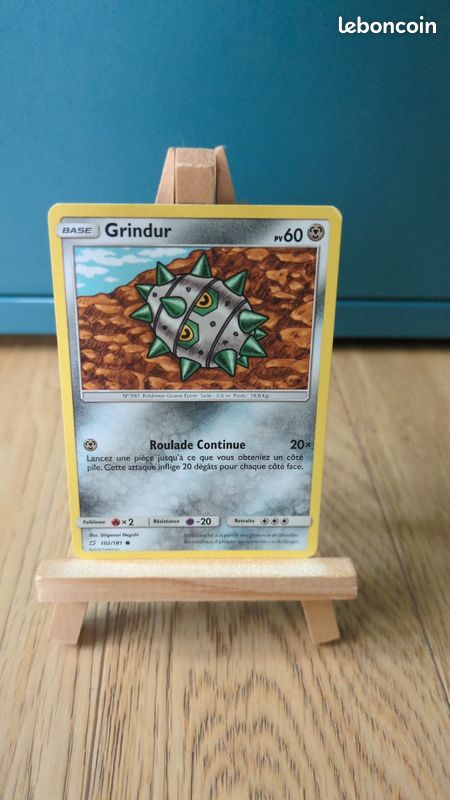 Carte Pokémon Grindur 102/181 (image 1)