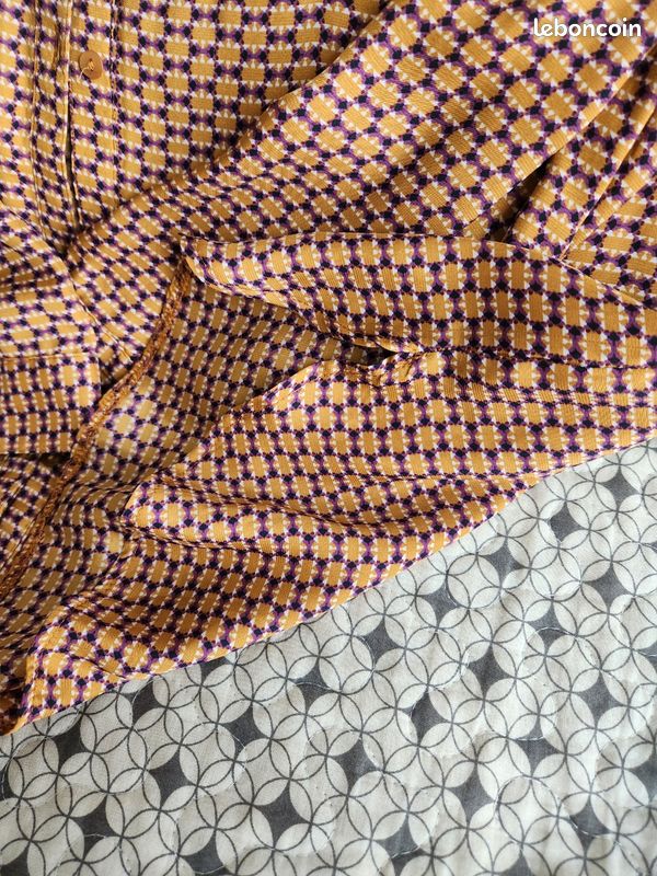 Chemisier Fantaisie Grain De Malice - Taille 44 - Multicolore Sans Manches