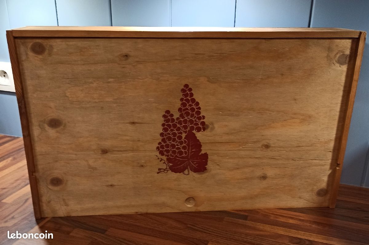 Coffret bois pour bouteilles (image 2)