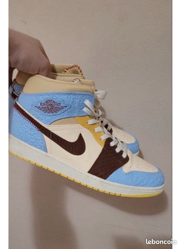 Air Jordan 1 mid maison Château Rouge (image 6)