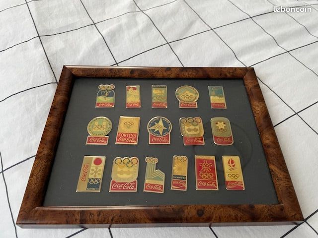 Tableau pin's olympiques jeux hiver - Collection