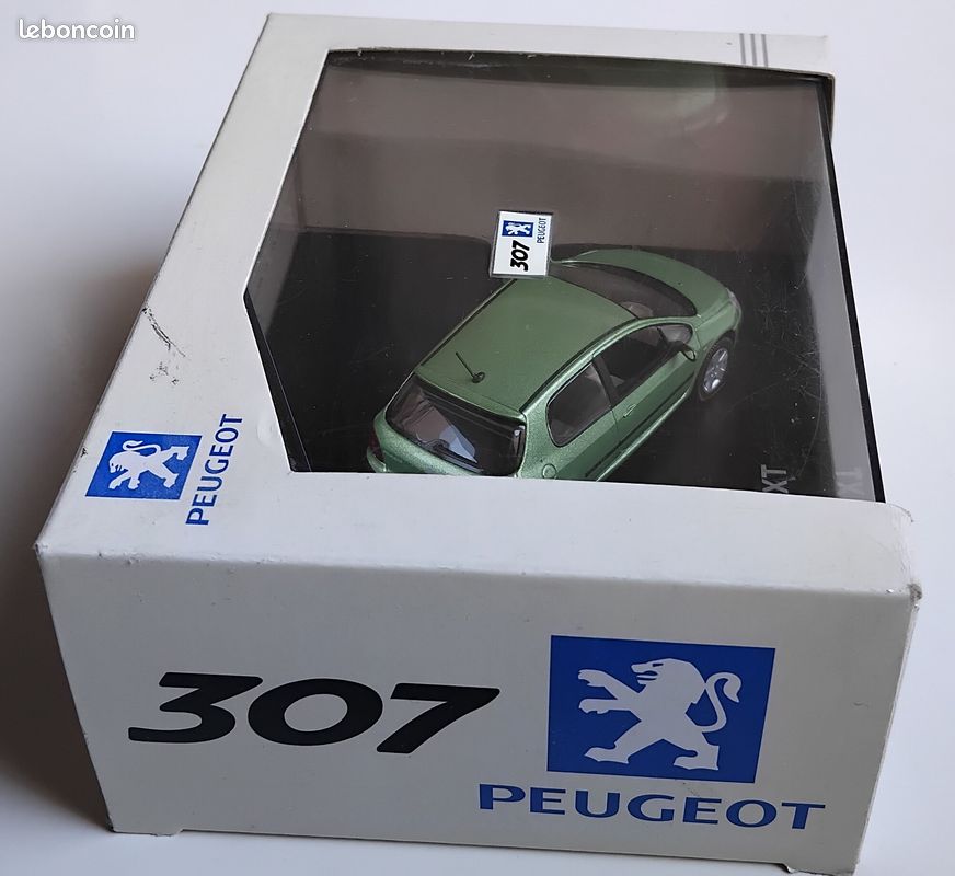 PEUGEOT 307 XT 3 portes Vert 2001 NOREV 1:43 of reference