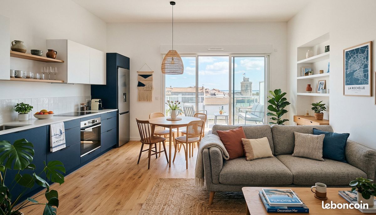 Appartement 3 pièces 61 m² · à La Rochelle · 61 m² · 345 000 €