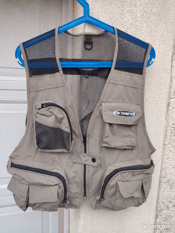 Gilet De Pêche Ron Thompson ICONIC Fly Vest - Multitasches, Pour La