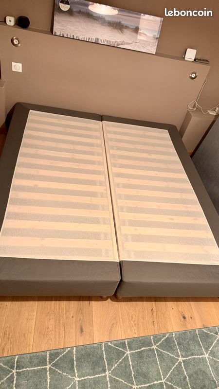Lit complet IKEA 180 x 200 - Comme neuf (image 8)