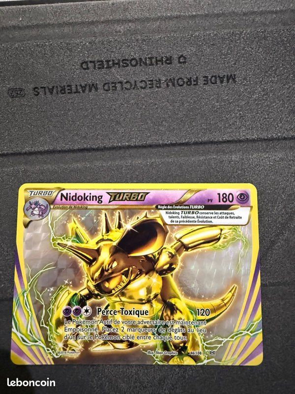 pokemon cards pick up Nidoking BREAK Korean CP6 46/100 RR Gold Pokémon Card – Japan Youkoso main image 0