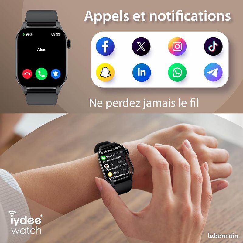 Fréquence Cardiaque Decathlon Montre ConnectÃ©e Femme Fréquence - Main Image