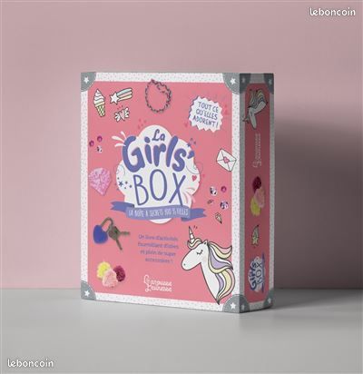 ACTIVITES CREATIVES/ La Girl's box: la boite à secrets pour filles (image 1)