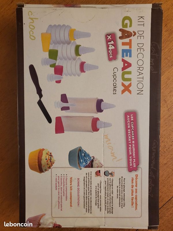 Kit de décoration gâteau et cupcake neuf (image 2)