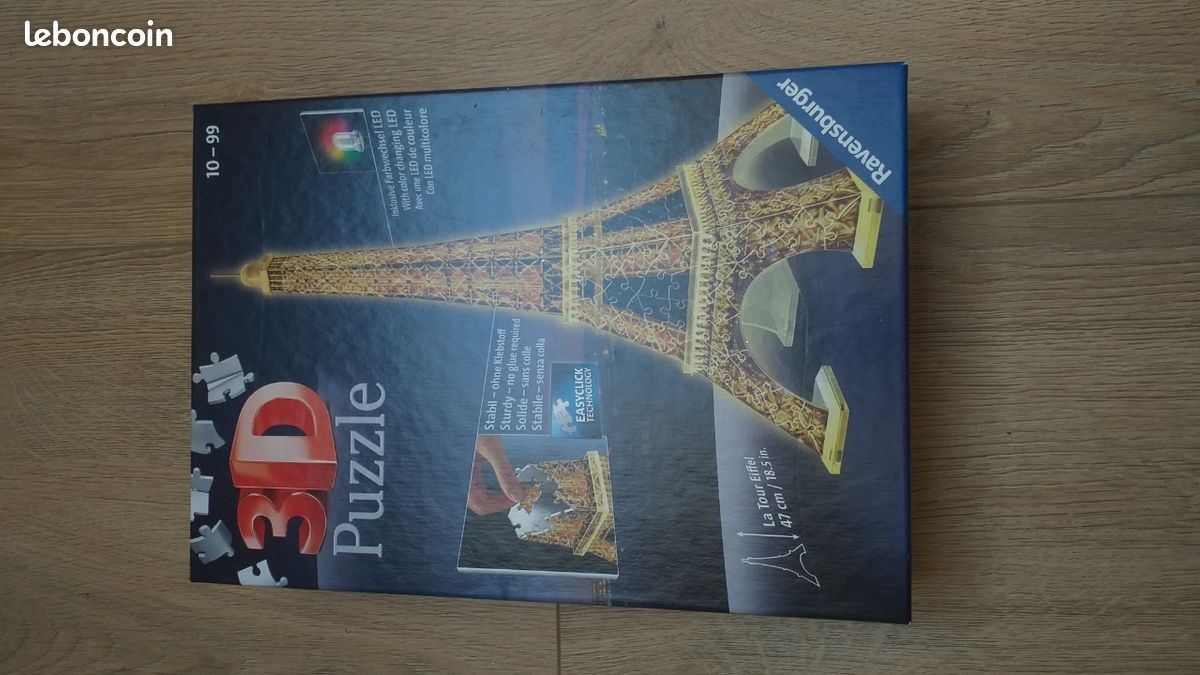 Puzzle 3D Tour Eiffel Ravensburger (image 1)