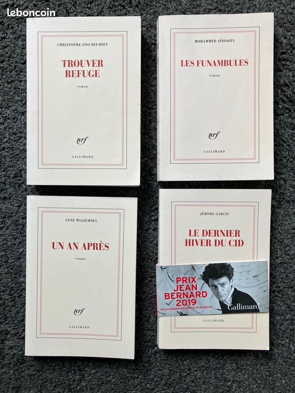 Lot de 4 livres nrf gallimard (image 1)