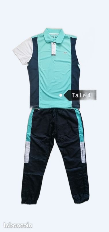 Survêtement lacoste sport taille 4 neuf (image 1)