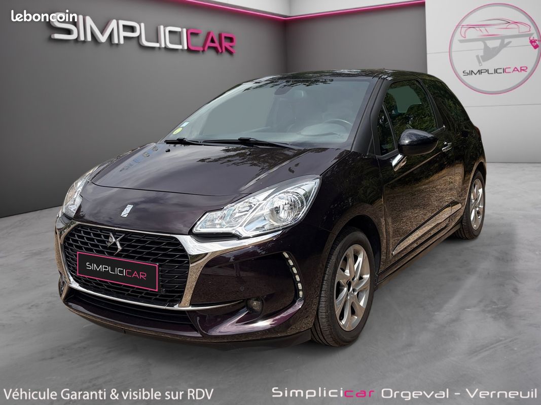 DS DS3 1.6 BLUE HDI SO CHIC 100Ch Garantie 12 mois / CAMERA DE RECUL / RADAR AVANT (image 4)