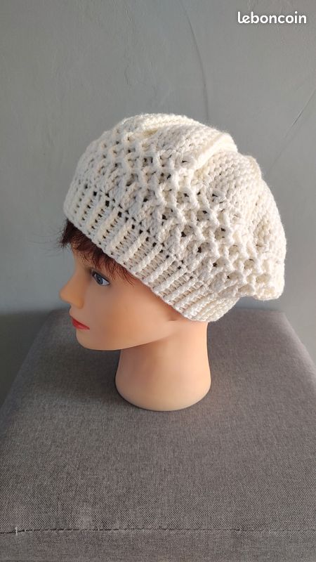Beret Francais Béret Paris Beige . Chapeau Femme . Bonnet D'hiver . Béret - France Beret Femme