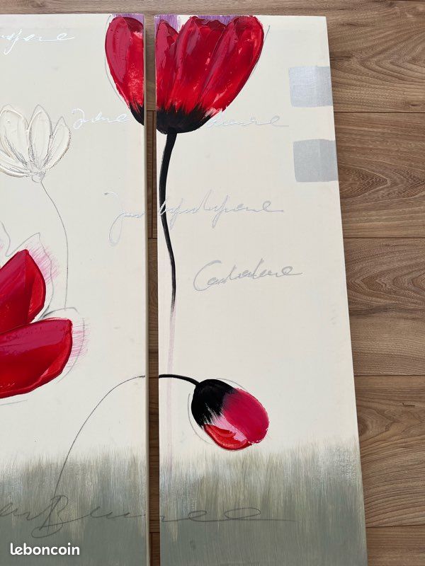 Tableau coquelicots (image 3)