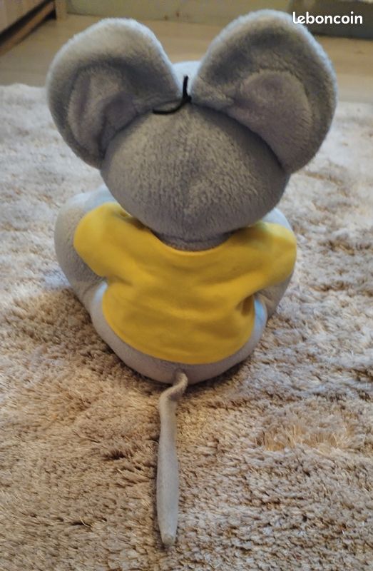 Doudou/peluche souris ''Diddl'' en très bon état (image 2)
