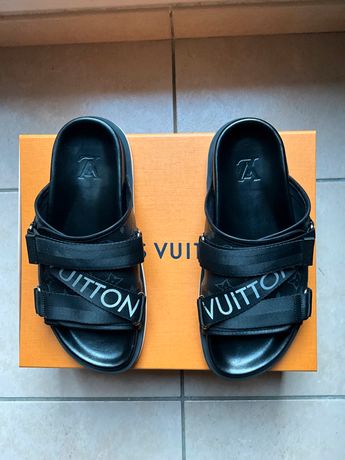 Sandales Noir Louis Vuitton Dispo, Chaussures à Casablanca