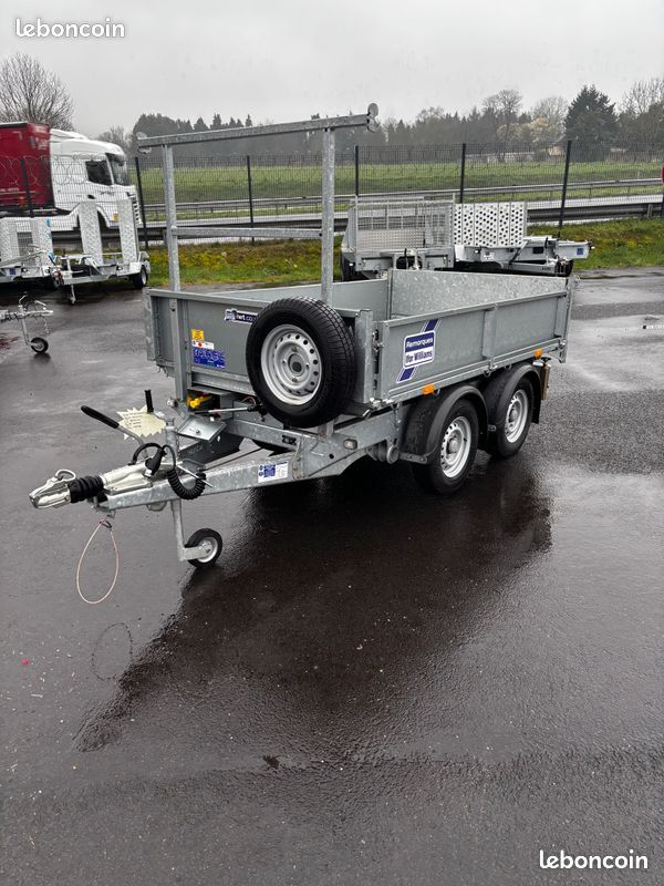Votre magasin MBC REMORQUES vous propose une Remorque Ifor Williams TT2515 Type Benne PTAC 2700KG CU 1970KG Doubles Essieux à lames de ressorts (image 2)