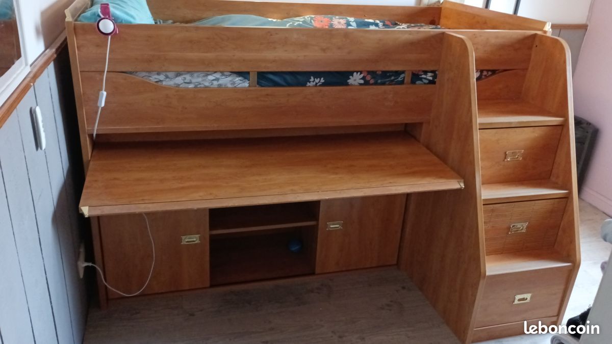 Lit bureau enfant (image 4)