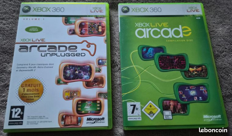 Pack De Jeux Xbox Live Arcade Pour Xbox 360 - Bon état - France